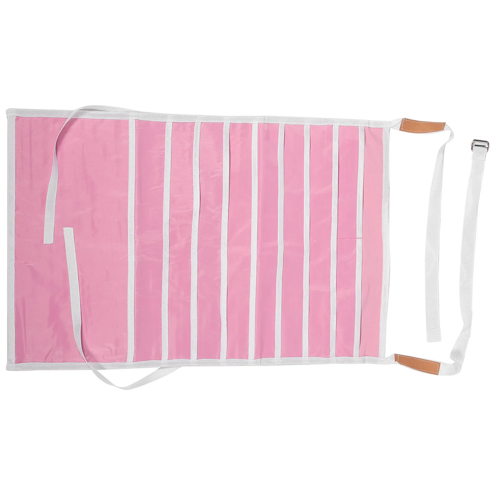 

Multifunction Desk Hanging Bag Reinforced Version Pink Adjustable Storage Pockets Books Organizer for School Office Bedroom