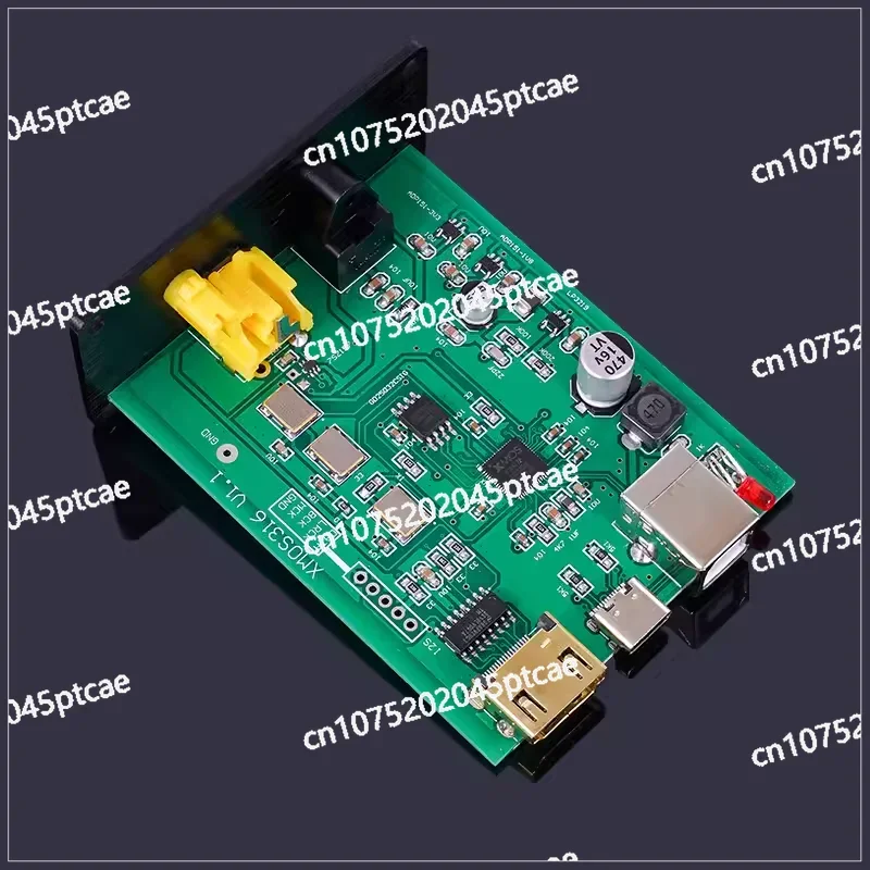 Version XMOS 316 Asynchronous USB To Coaxial Fiber Digital Interface 3rd Generation HDMI DSD512