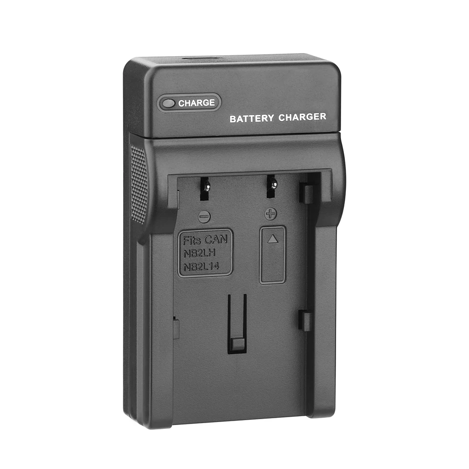 Cargador USB Para Baterías Canon NB-2L Y NB-2LH Con Indicador LCD ¡recarga Desde Cualquier Puerto USB!
