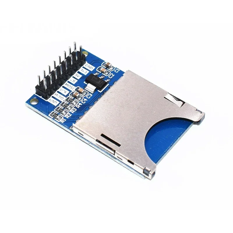 DIY SD การอ่านและการเขียนโมดูลสล็อต SOCKET Reader สําหรับ Arduino ARM MCU อินเทอร์เฟซ SPI ชิปตัวเดียวไมโครคอมพิวเตอร์ชุด