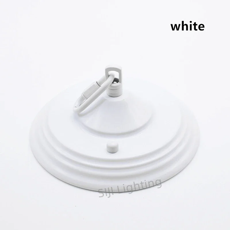 160mm Iron Lamp Base Ceiling Plate Modren Round Ceiling Rose Retro Ceiling Canopy With Connection For Chandelier Pendant Light