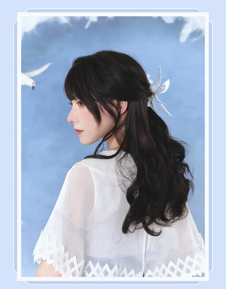 Authentic New Pre‑sale Genshin Impact Columbina Impression Series Cute Wing Hair Claw Exquisite Hair Accessory Collectible Gift