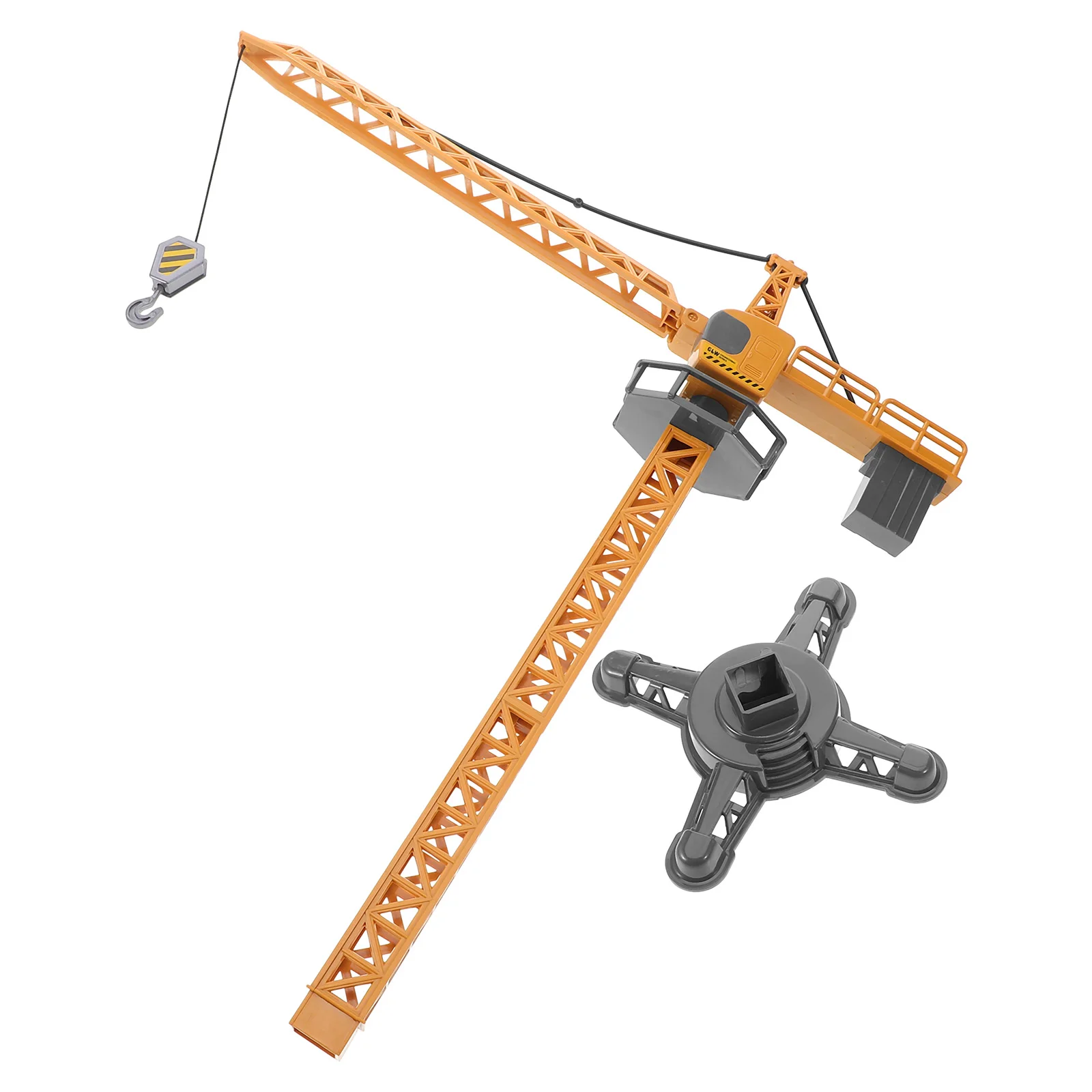 Tower Crane Toys Realistic Construction Truck Manual Lifting Mechanism Early Education Interactive Skill Development