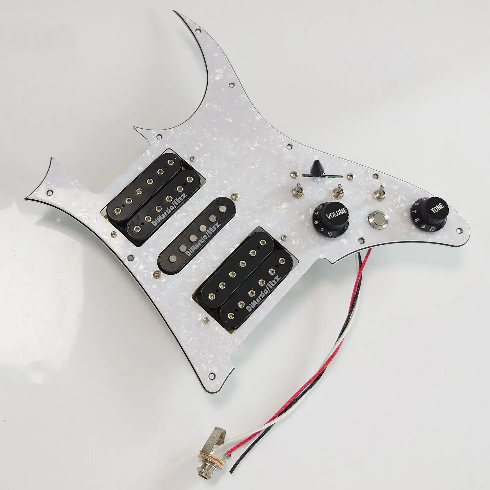 RG Prewired Loaded Pickguard Set with Kill Switch HSH Alnico 5 Pickup for RG Electric Guitars Replacement Parts