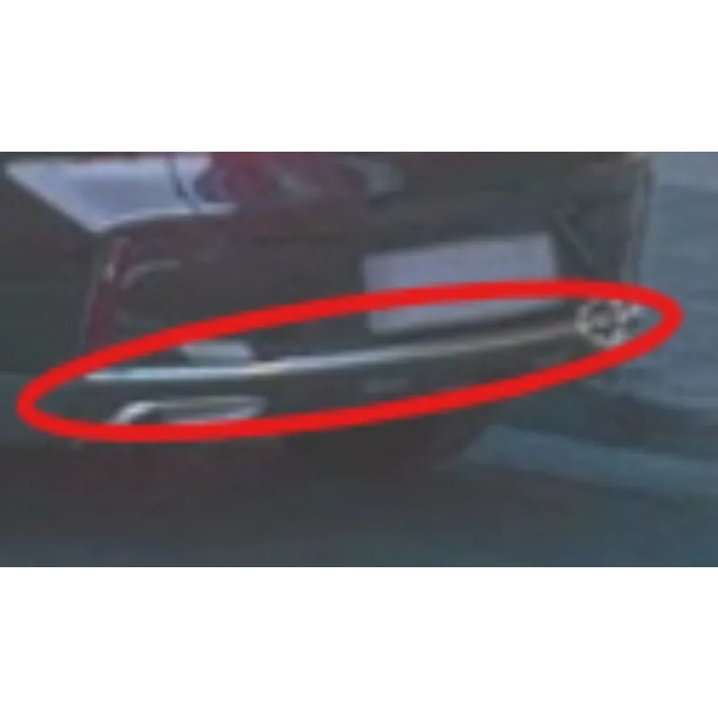 

1pc Rear Bumper Left Side Long Bright Strip for Chery Exeed TXL