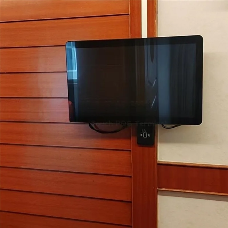 Wall Mounted Dining Room KDS 15/18.5/21.5/27 Inch LCD Touch Screen Window Kitchen Display System All-in-One Touch Panel