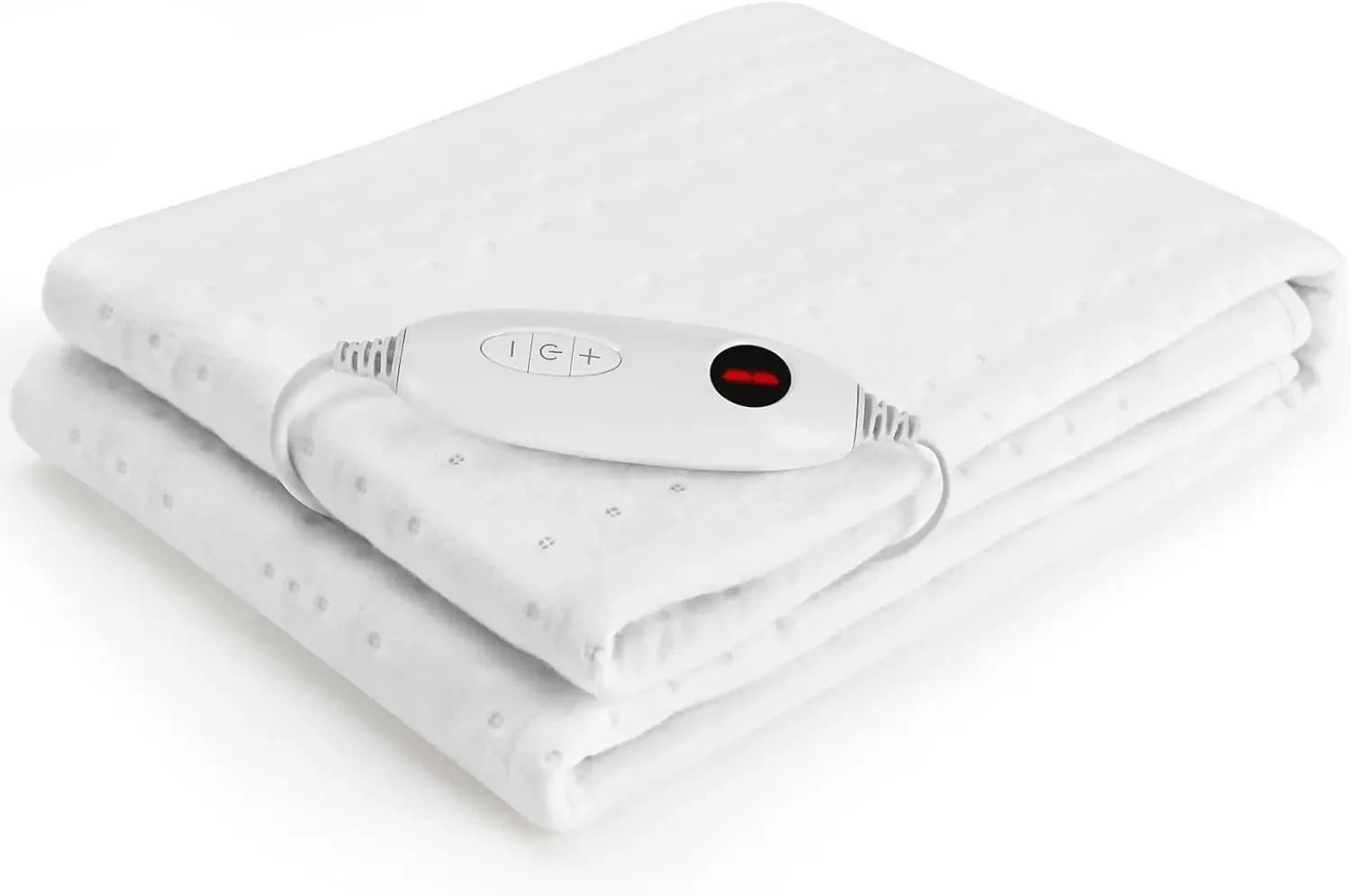 Heated Top Mattress 193 x 91cm 6 Temperature Settings, with 8 Hour Auto Stop 100W, Removable Controller, Machine Washable Heated