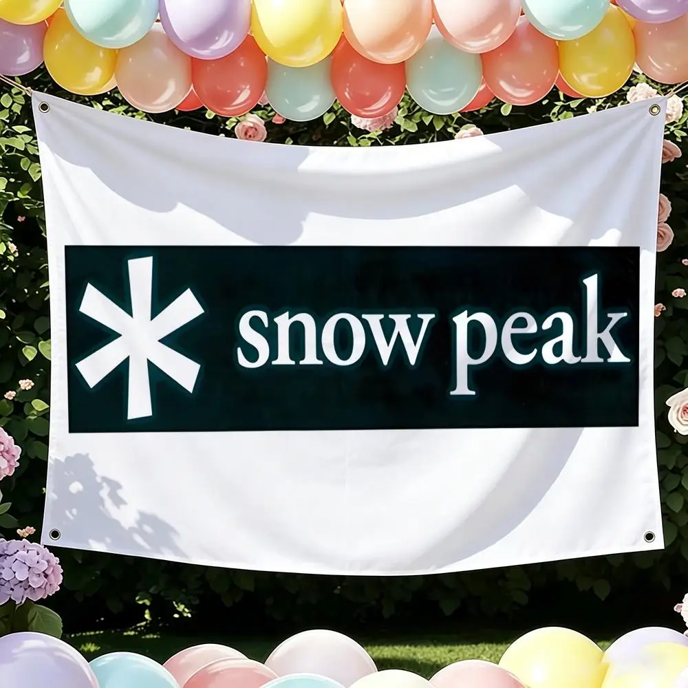 Snow P-peak Brand Fashion Flags Flag Suitable For Party Club Outdoor Interior Wall Art Decoration Banner Gift