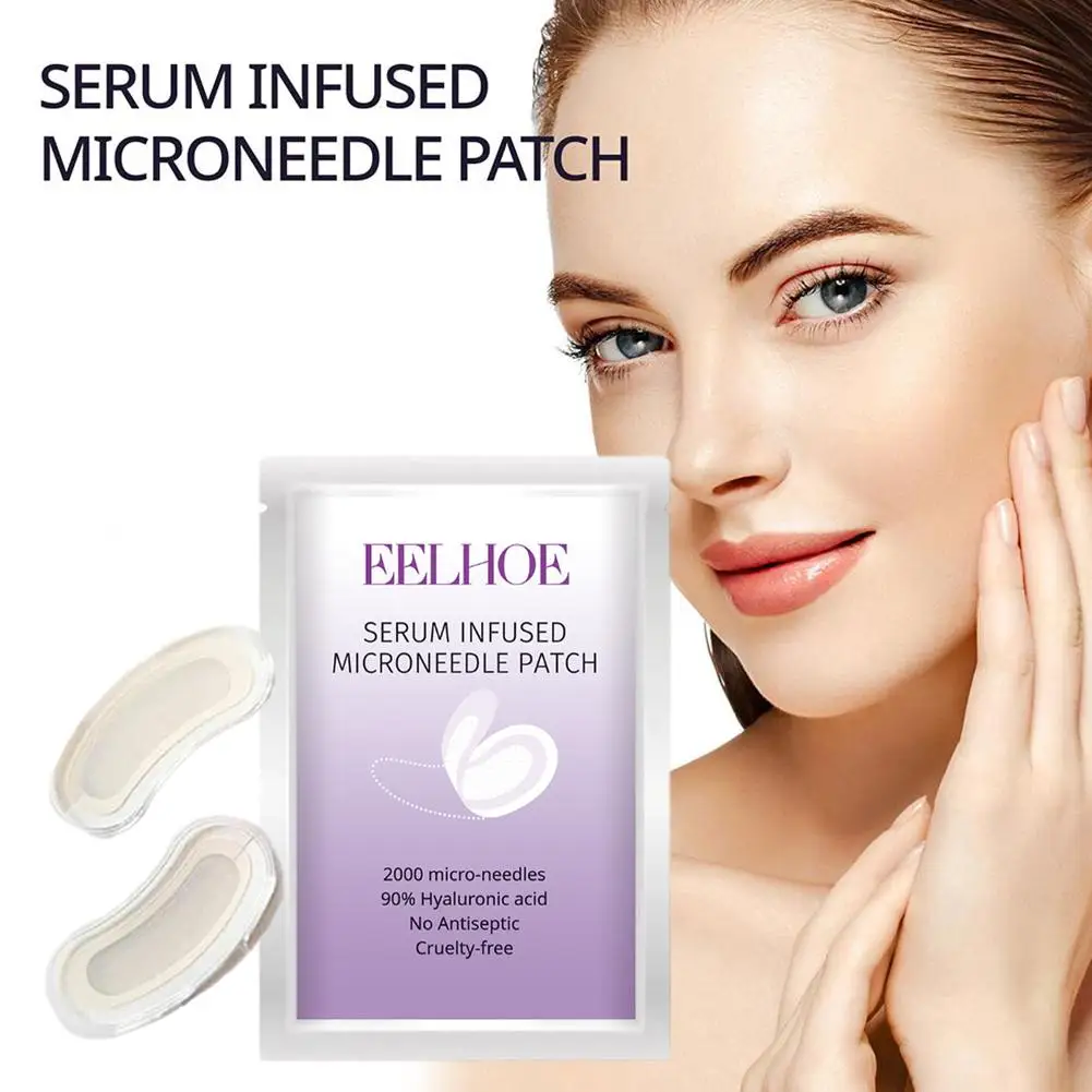 10/20x Micro-needle Under Eye Patch Eye Mask Anti-Wrinkle Eye Smooth Eye Circles Moisturizing Care Dark Crow's Patches Hydrating