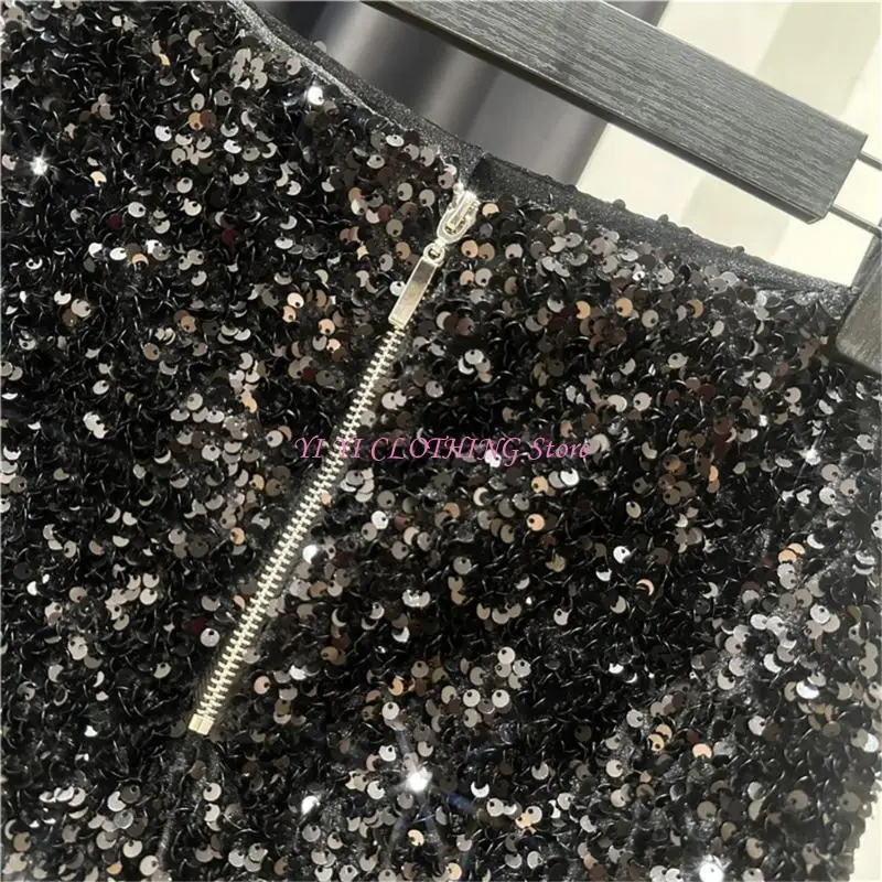 N5KF レディース スパンコール ショーツ シマー レイヴス ブーティ メタリック ショーツ クラブウェア ギフト