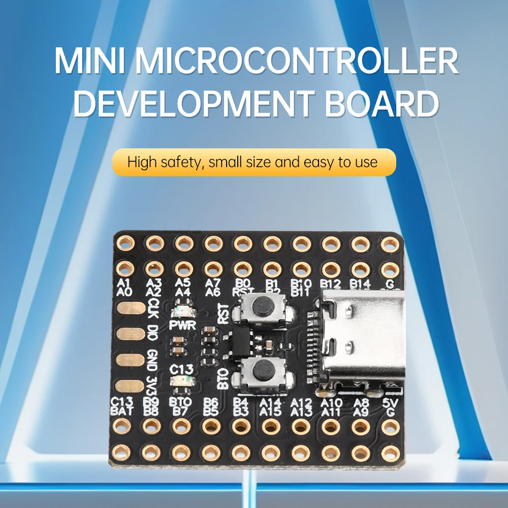 Type-C STM32F103C6T6A STM32F103C8T6 CH32V103C8T6 Mini Microcontroller Development Board Arm Architecture Minimum System Board