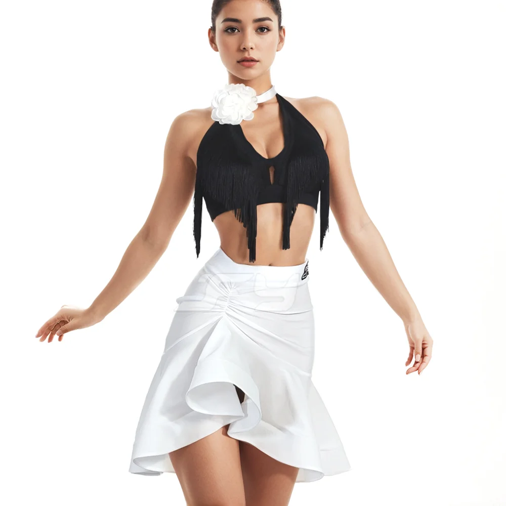 Dance Wear Latin Skirt Female Dance Suit Party Dresses Samba Stage Latin Clothes Dance Costume Samba Suit Dance Outfit Latino