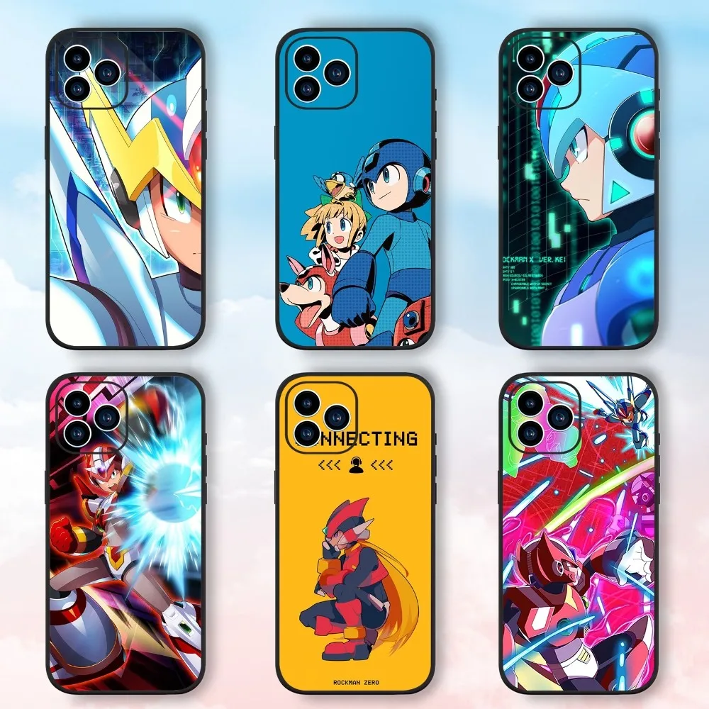 

Game Rockman Megaman Phone Case For Samsung Galaxy A51 A71 A41 A21S A11 A03S A12 A32 A52 5G Silicone Cover