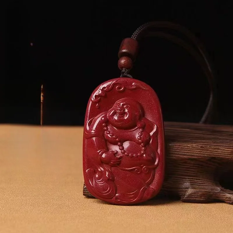 

Подвеска-Будда Cinnabar Maitreya