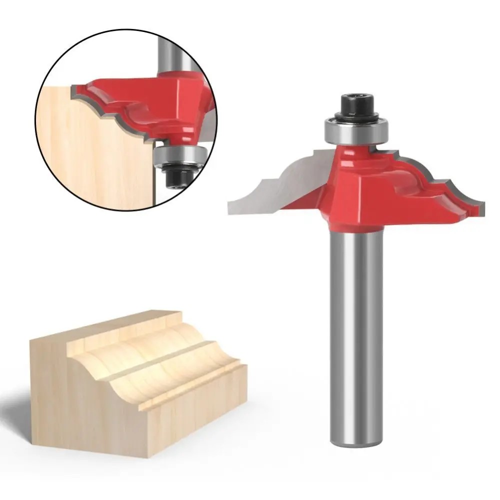 Carving Machine Milling Cutter 8mm Shank Router Bit Line Stripe Cutter Slotting Cutter High Quality Woodworking Tool Parts