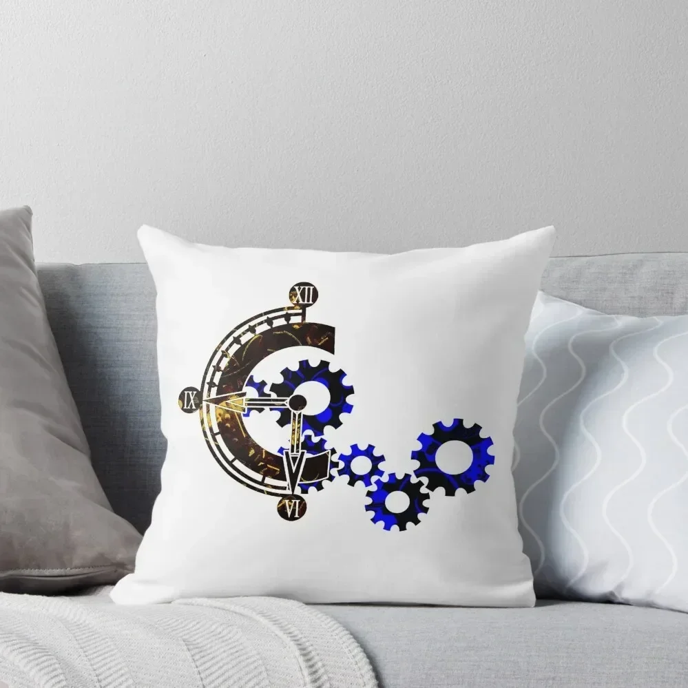 

Chrono Gears Logo Throw Pillow Luxury Sofa Cushions christmas supplies covers for pillows Christmas Pillow Covers pillow