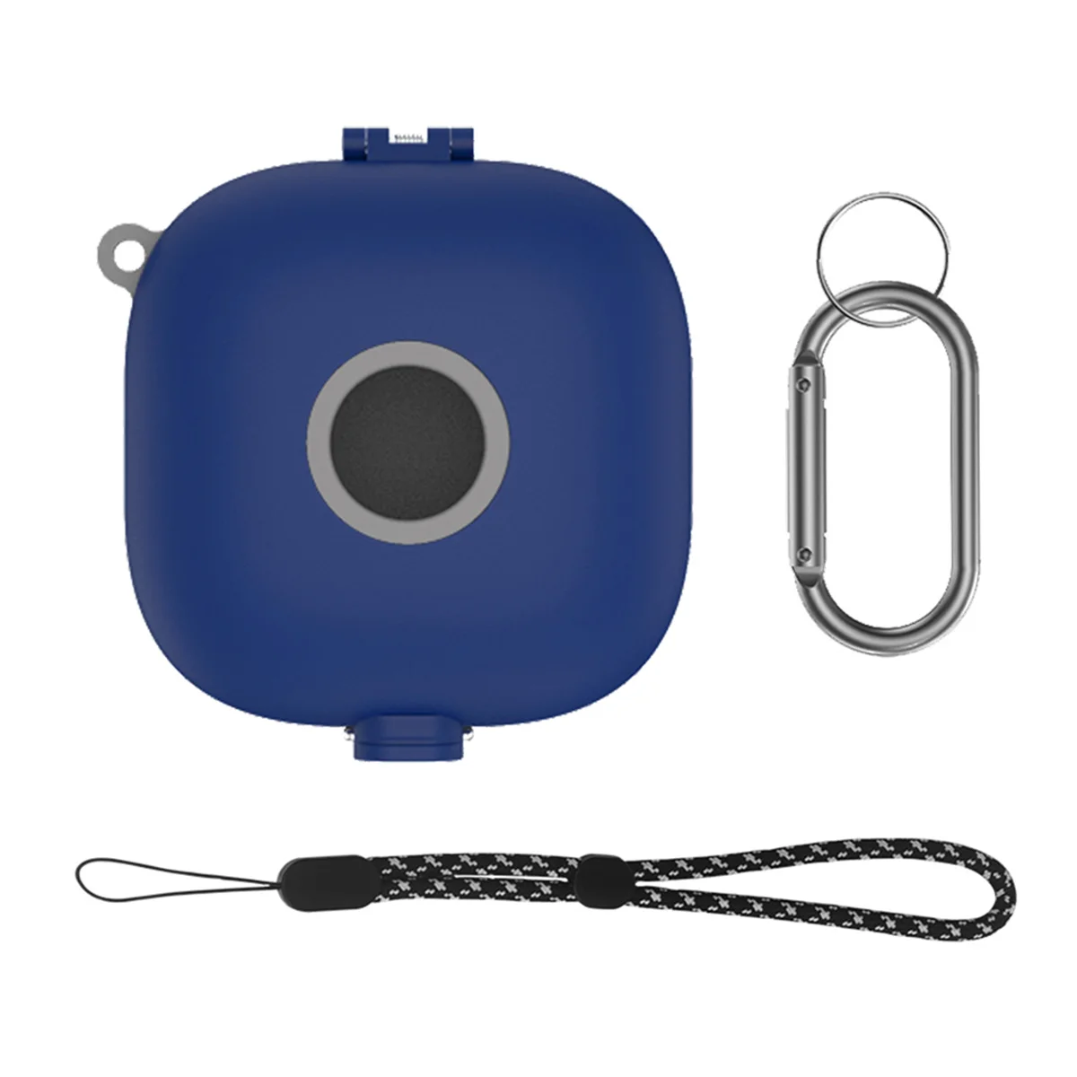 Custodia per cuffie Custodia per cuffie Custodia per scatola di ricarica con moschettone Custodia per assorbimento degli urti per Fit Pro-Blue