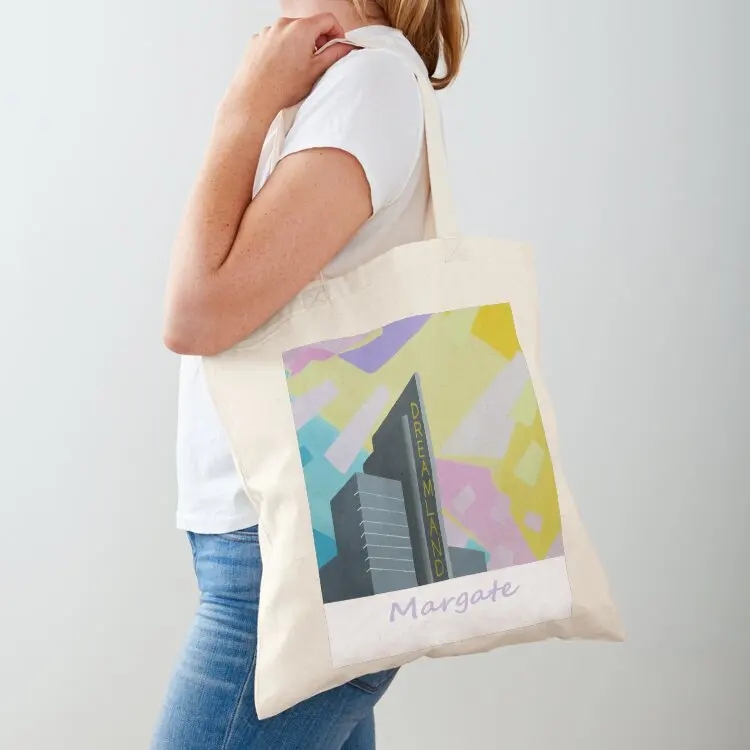 

Dreamland Cinema, Margate Tote Bag canvas tote Fabric bag Women's beach bags handbag