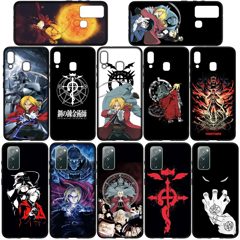 Fullmetals Alchemis Edwards Elric Cover Phone Case for Xiaomi Poco X6 M6 X3 NFC GT X4 M4 M6 Pro F3 C40 Funda Soft Casing