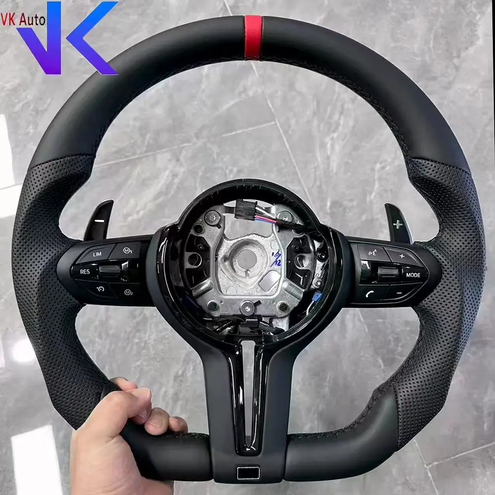 

Balck Frame M Sport Steering Wheel For BMW F01 F06 F10 F11 F12 F20 F21 F22 F25 F26 F30 F31 F32 F33 F34 F36 M3 F80 M4 F82 M5 F90