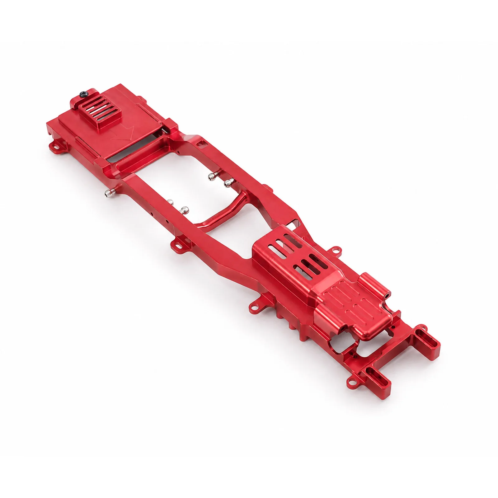 Aluminum Metal Chassis Frame Rail Upgrade Parts For Landa LD1297 LD1279 Pajero RC Crawler