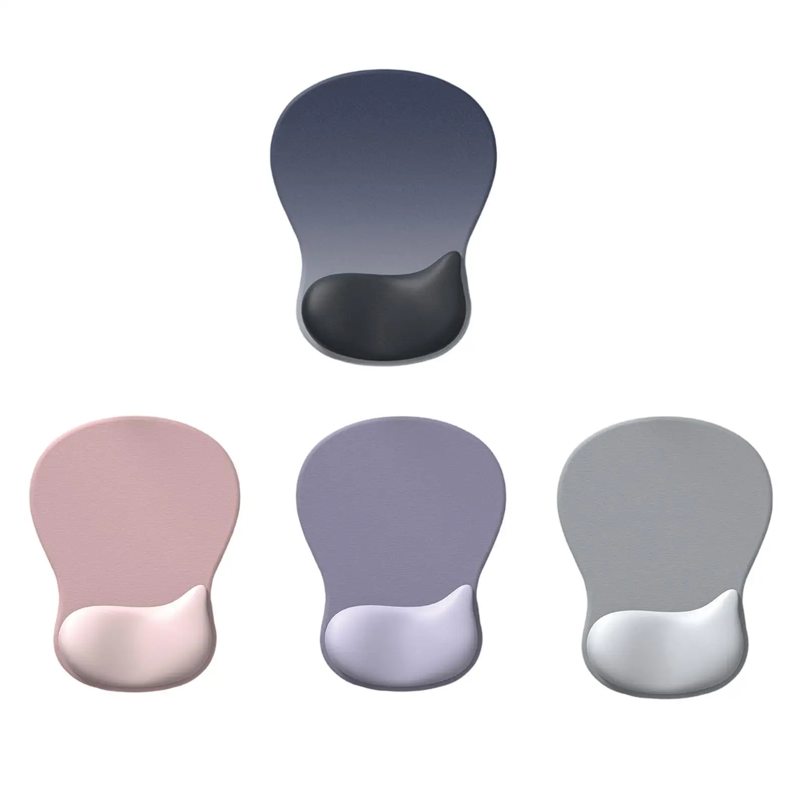Tapis de souris avec support en gel tapis de souris confortable pour les travaux de bureau