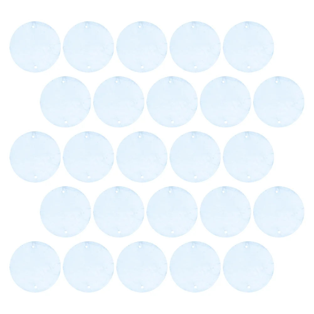 

50pcs Shell Decorative Slices 50Mm Natural Beads For Diy Craft Jewelry Making Wind Chime Decoration Home Art Supplies Pendant