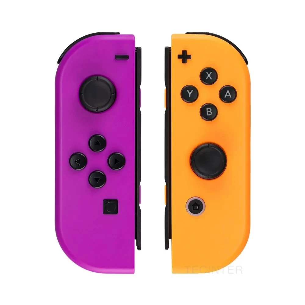 وحدة تحكم متوافقة مع BT Joypad لجهاز نينتندو سويتش عصا التحكم لوحة ألعاب لاسلكية L/R وحدة تحكم الألعاب Joy Pad Turbo Vibration Wake Up