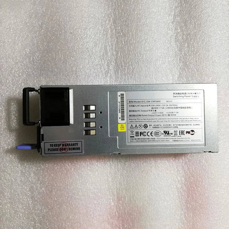 NF5270M4 Server Power Supply For Great Wall Power Redundancy Module GW-CRPS800 800W