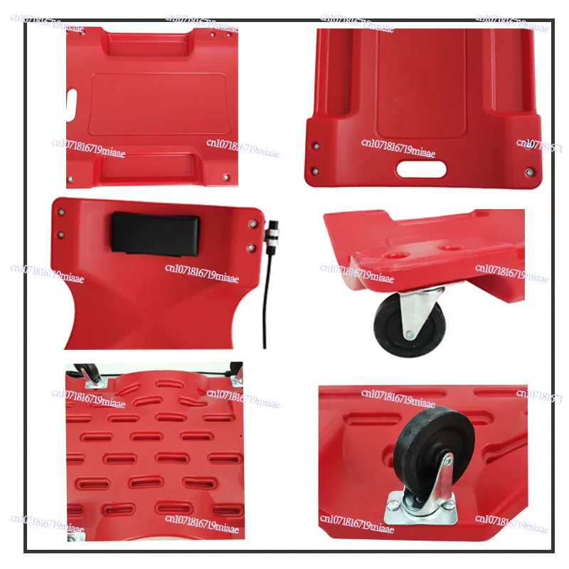 40-Inch Repair Lying Board 36-inch Thickened Car Repair Lying Board with Universal Wheel with Light