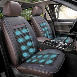 1Pcs Car Ventilated Cooling Seat Cushion Summer Cool Air Seat Cushion Auto Single Seat Cooling Mat Auto Interior Seat Pad