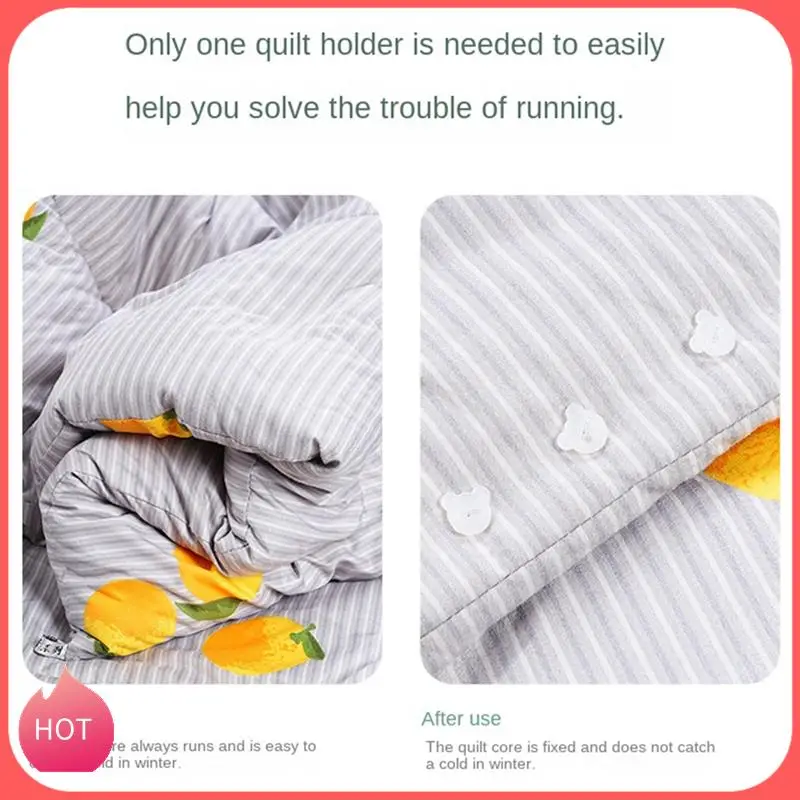 HOT-Tag Gun, Soft Silicone Pinless Buckle, Safe Invisible Seamless Bed Sheet, Non-Slip Corner Quilt Cover