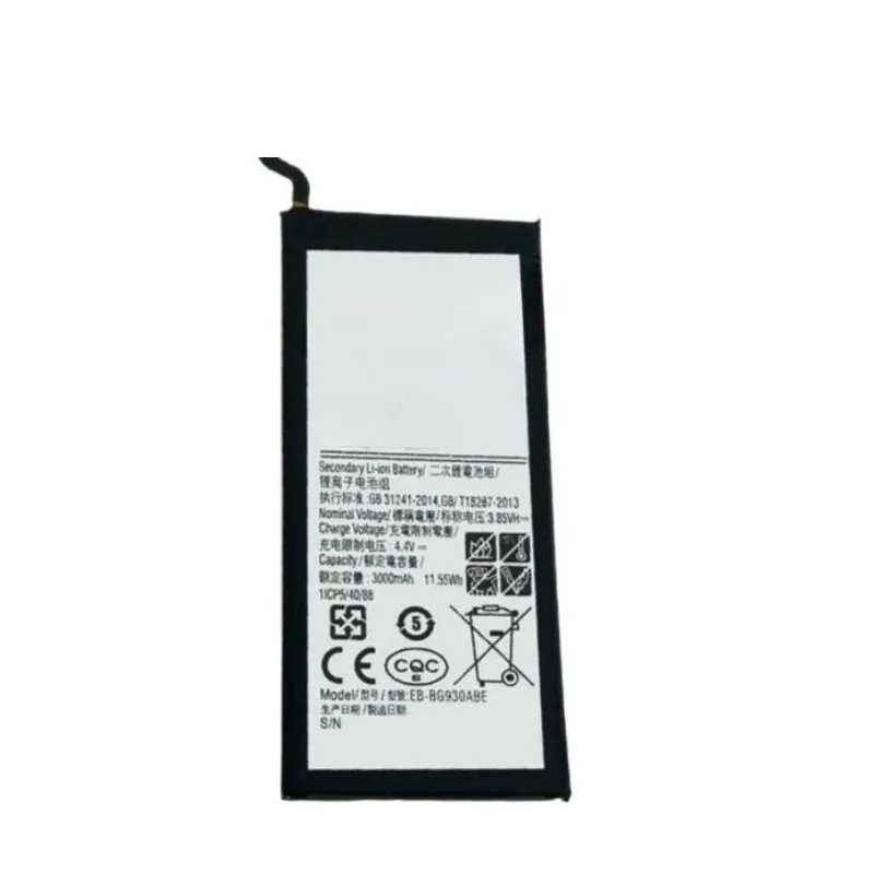 For Samsung Galaxy S7 SM-G930 G930A G930FD G930K G930F G930T G930R6  G930W8 3.85V 3000mAh EB-BG930ABE Replacement Phone Battery