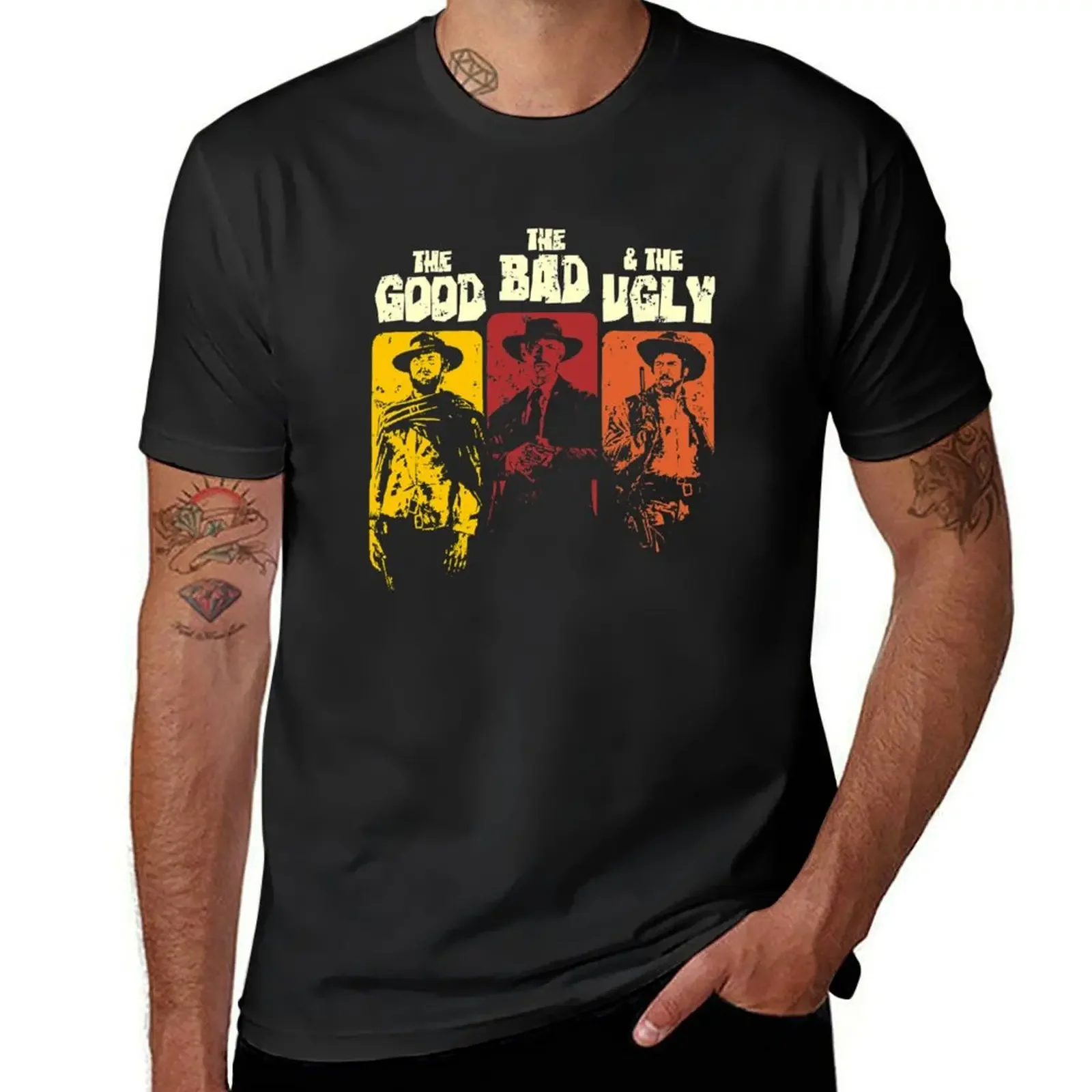 

The Good, The Bad, And The Ugly T-Shirt boys animal print plain mens t shirts pack