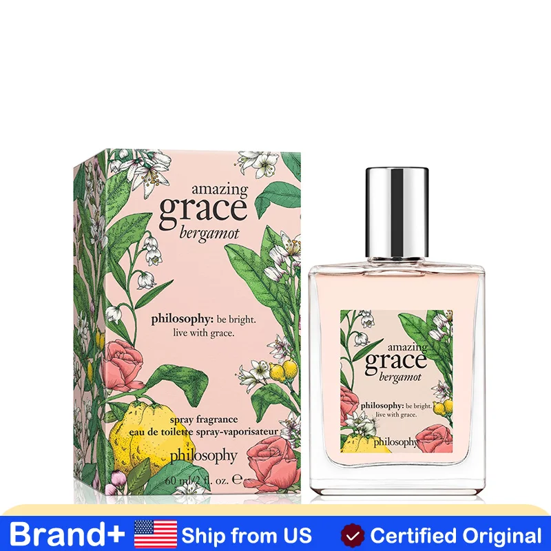 

Original Philosophy Amazing Grace Bergamot Eau De Toilette Bright & Floral Women Perfume 50ml Luxury Brand Perfume Cologne