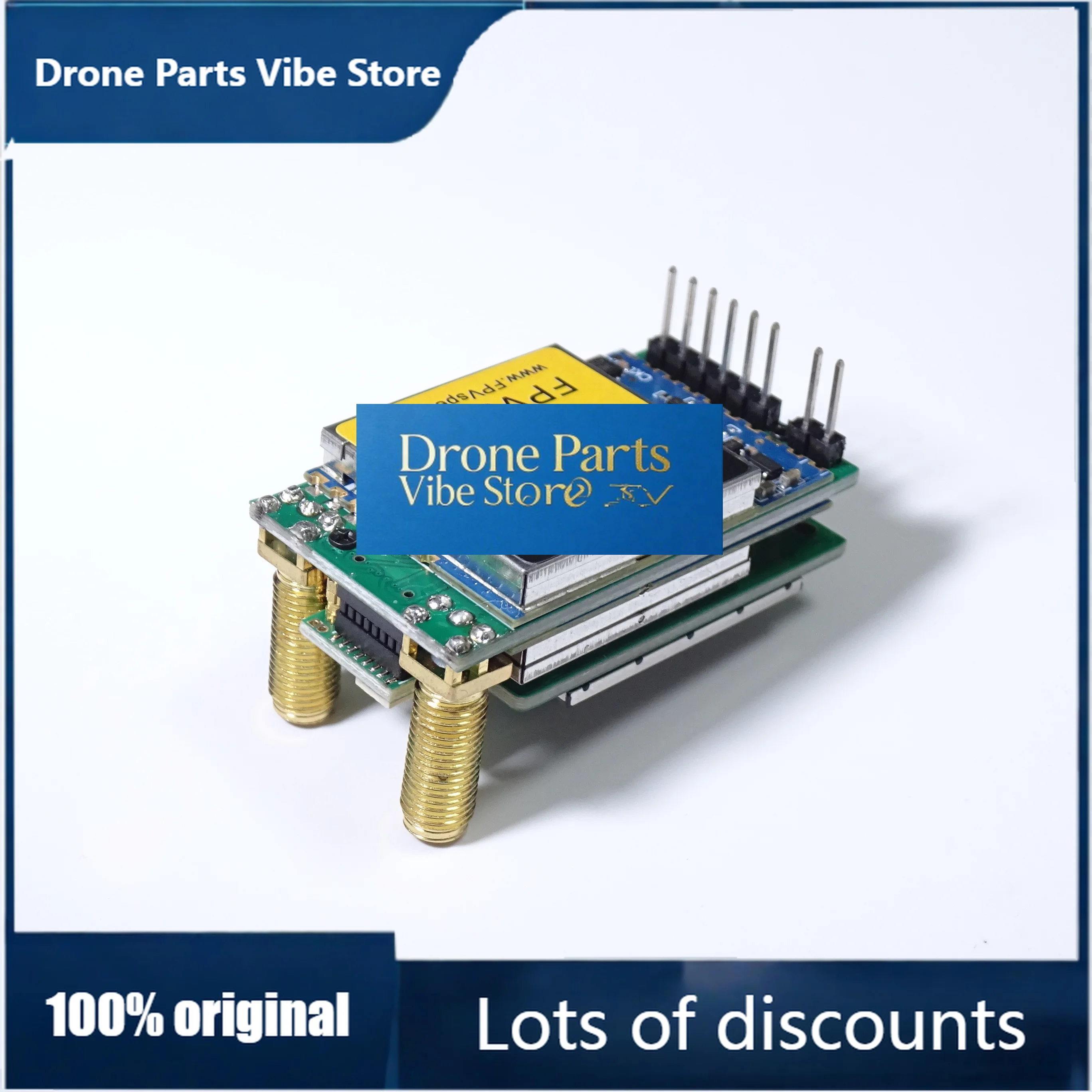 

Drone PartsVRX Image Transmission Dual Antenna Receiver 1.2/1.3GHz 9CH Direct Insertion FatShark Skyzone Video Glasses Receiver