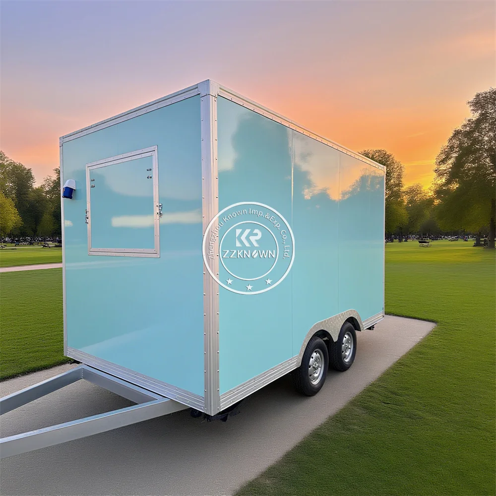 

Mobile Food Cart Europe Standard Street Mobile Ice Cream Pizza Cart Concession Catering Fast Food Trailer Truck For Sale