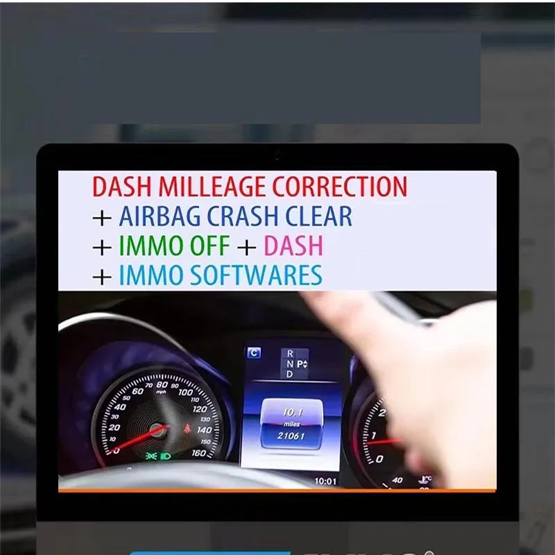 

IMMO OFF SOFTWARES + DASH MILLEAGE CORRECTION + AIRBAG CRASH CLEAR/ TOTAL 32 GB Package of Car Software Ecu Programming Package