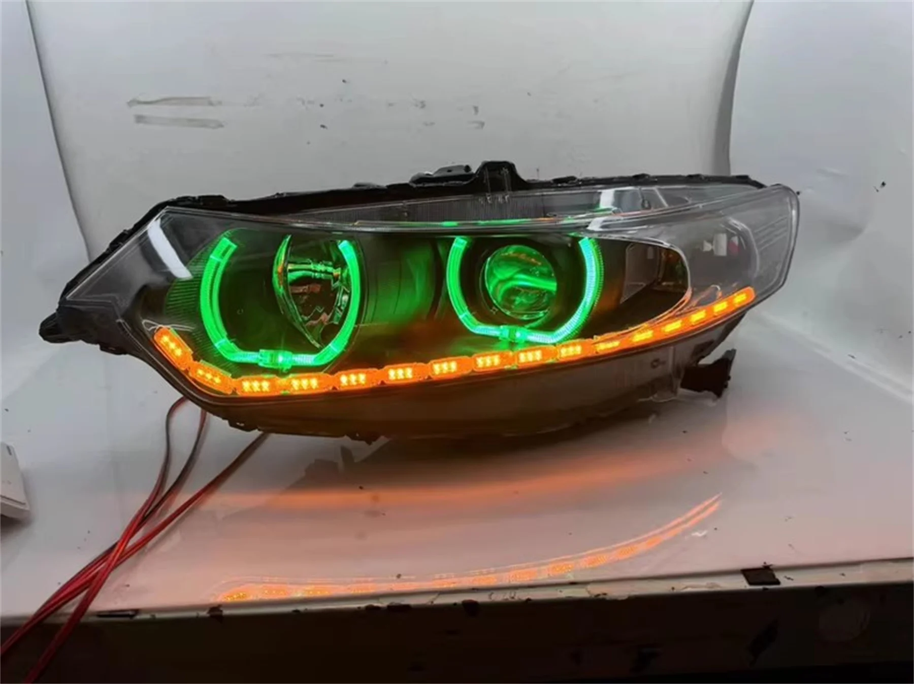 

Автомобильная светодиодная фара для Honda Spirior Accord Acura TSX, дневные ходовые огни, указатель поворота