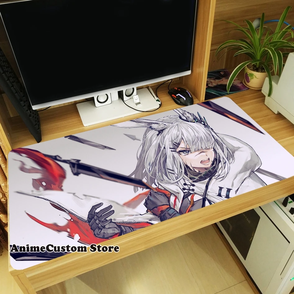 Anime Azur Lane Frostnova Theme Large Mouse Pad Otaku Laptop Mice Mat Table Keyboard Mat Gaming Thicken Playmat Cosplay Gift