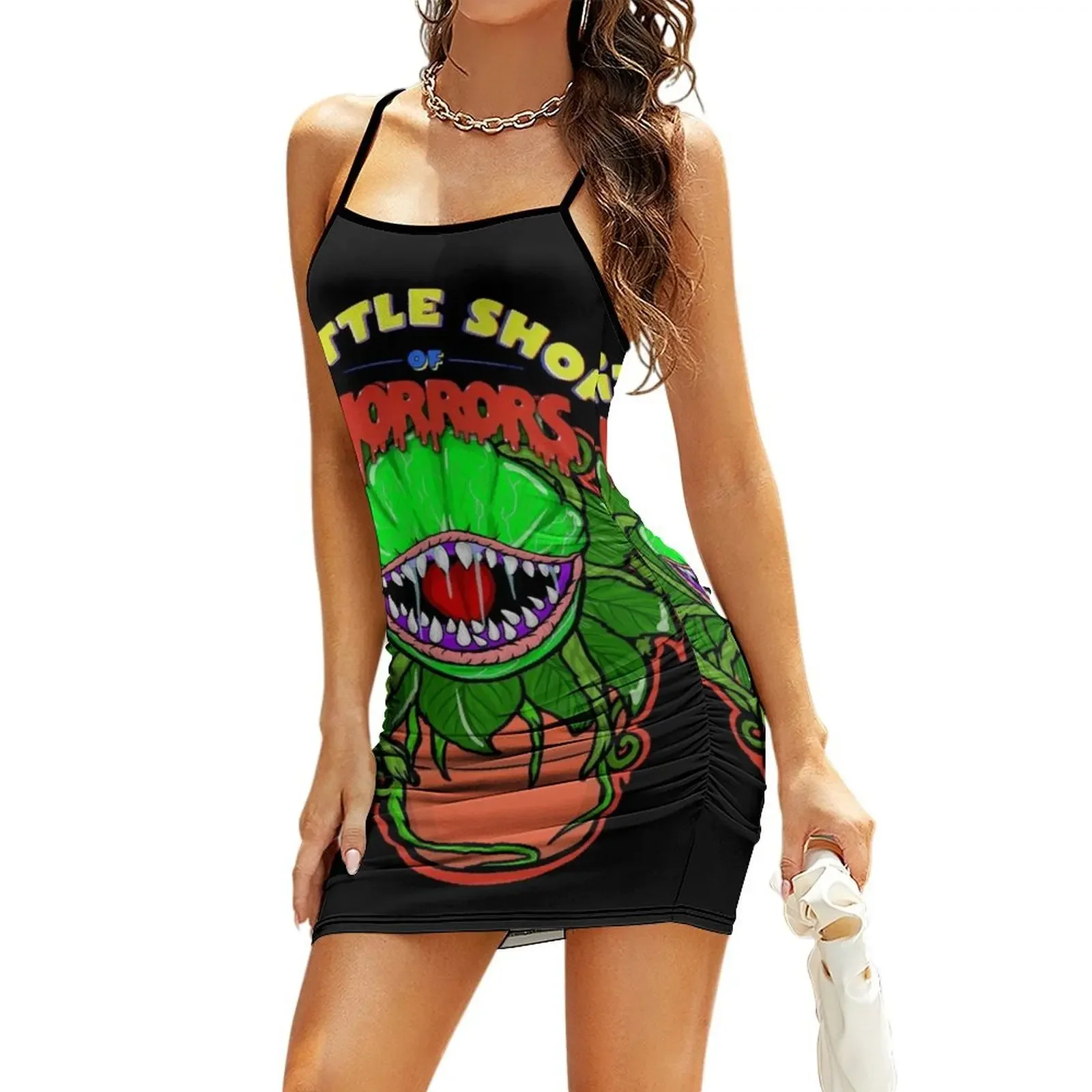 

little shop of horrors Audrey 2 Sling Dress long sleeve dress clothes for woman elegant dresses plus sizes Dress