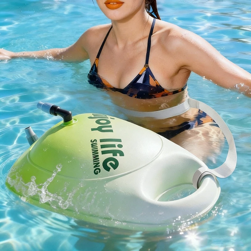 

Adult Swimming Safety Buoy Dry Bag Inflatable Float Ball Open Water Swim Gear Waterproof Floating Bag Outdoor Pool Accessories