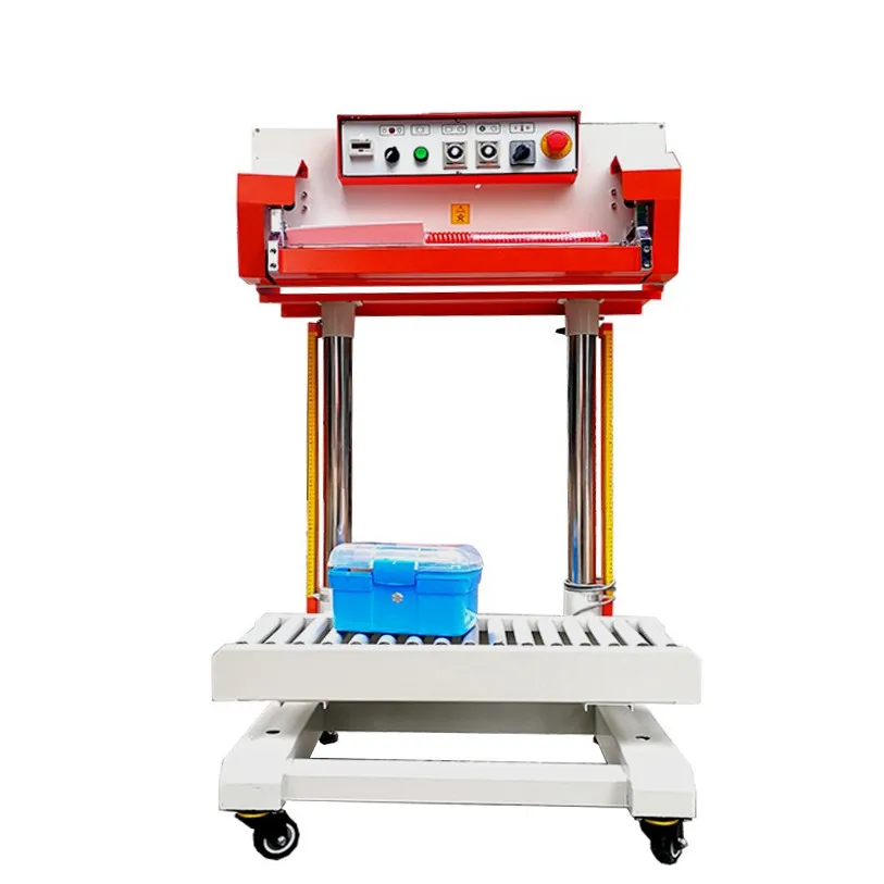 Continuous Plastic Bag Sealing Machine QLF-700A Continuous Band Sealer Machine for Thickness Bag Rice Bag