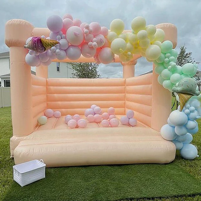 

White Wedding Jumper PVC Inflatable Bouncy Castle/Moon Bounce House/Bridal Wedding Bounce House White