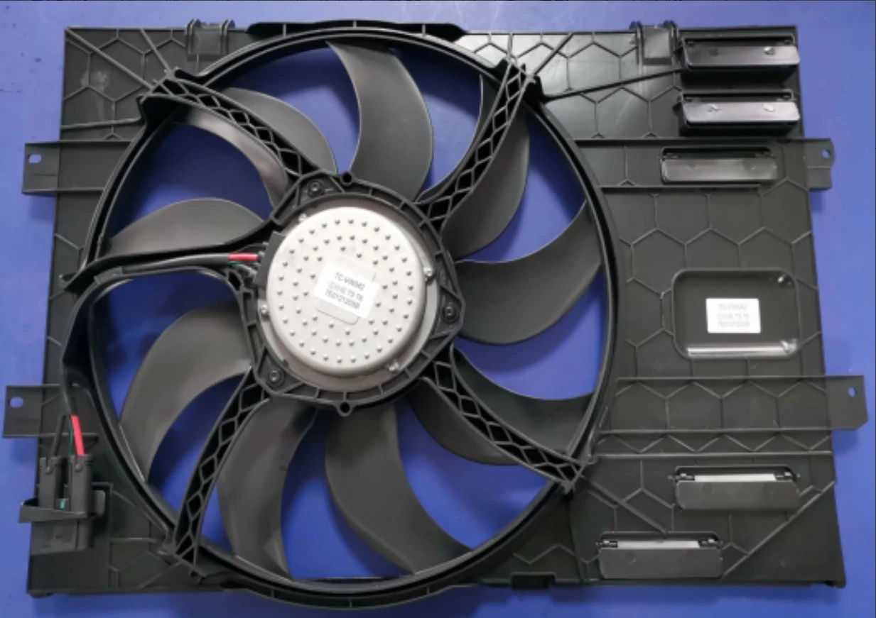 7E0121205B 7E0121205J 7E0121205D 7E0121201N Electric Cooling Radiator Fan for VW MULTIVAN VI T5 T6 TRANSPORTER 2.0T 850W