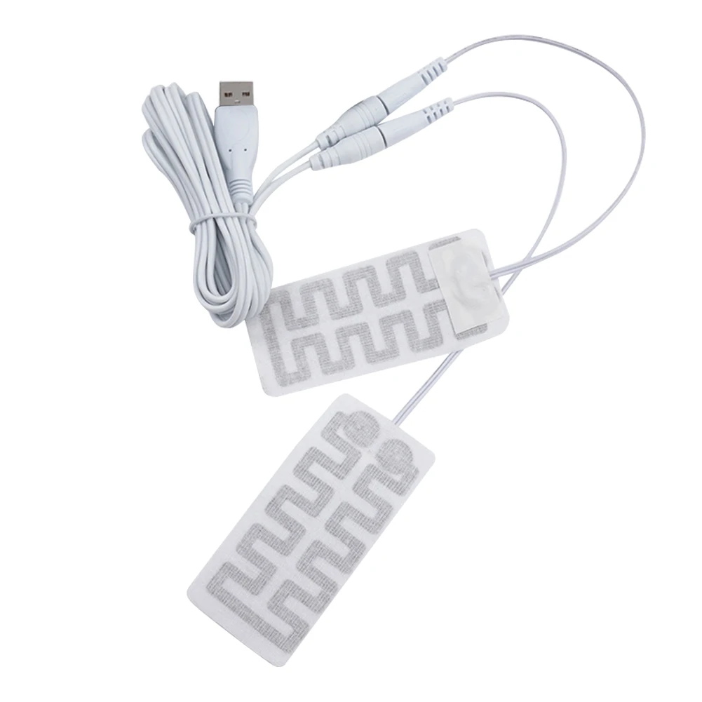 Clothes Heating Pad Carbon Fiber Hand Feet Neck Warmer Waterproof Electric Fever Sheet USB Charging for Winter Outdoor