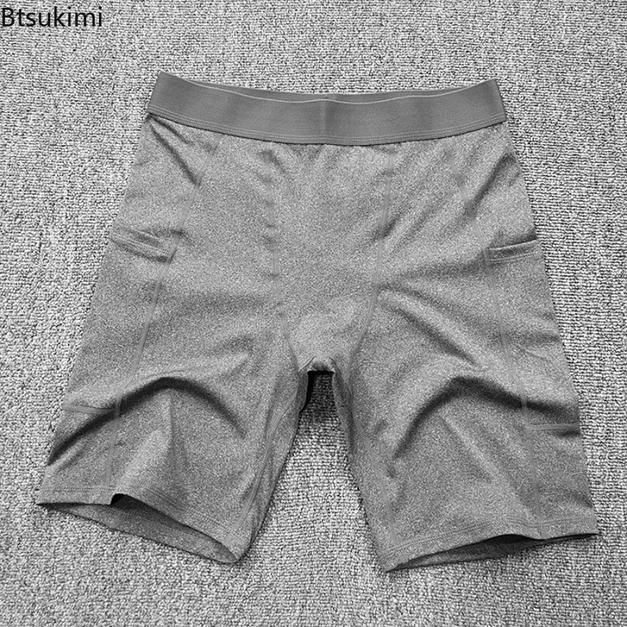 

Новые мужские компрессионные шорты для марафона, леггинсы для бега, фитнеса, колготки для бодибилдинга, спортивные удобные эластичные шорты для спортзала