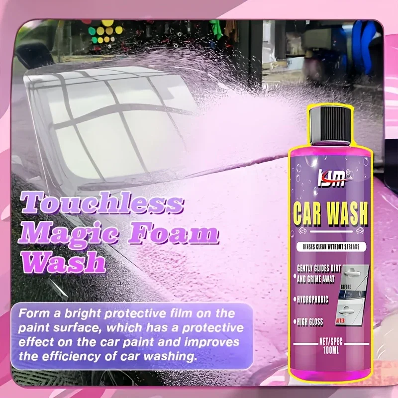 

Защитная краска-лак подходит для всех моделей автомобилей — универсальная жидкость для мойки автомобилей — автомойка с насыщенной розовой пеной