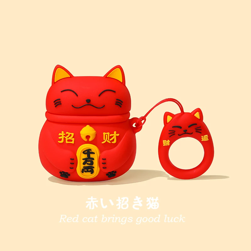 Étui AirPods 2 3 Pro en Silicone 3D, boîtier de chargement pour écouteurs Apple, mignon