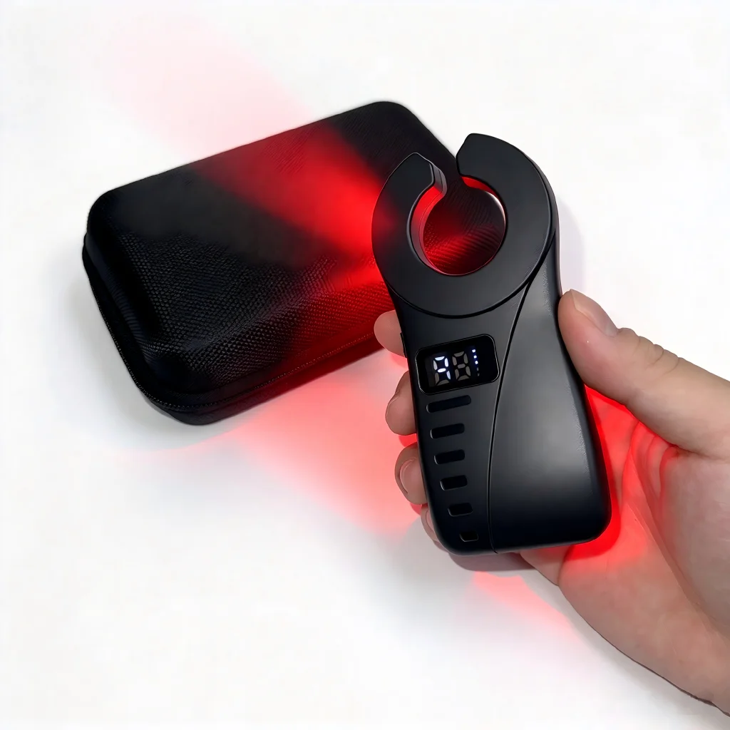 AiQUE Combo Set Portable Medical Vein Finder Rechargeable 18 LED Vein Locator Mini Hand‑Held Blood Vessel Visualizer Injection